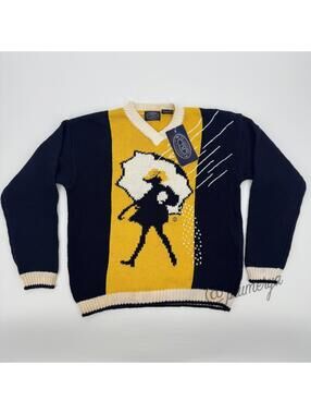 Trademarks by Eagle's Eye Women's Rare Vintage Morton Salt Sweater Size M NWT